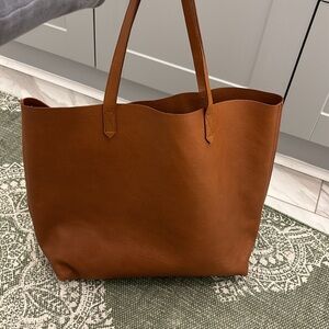 Madewell The Transport Tote English Saddle